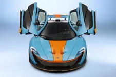 McLaren-P1-in-Gulf-livery-by-MSO-Bespoke-front-end-with-doors-open.webp