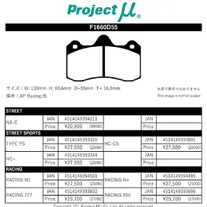 project μ リアパッド.webp