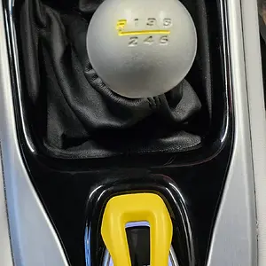 Emira Painted shift knob and starter switch.webp