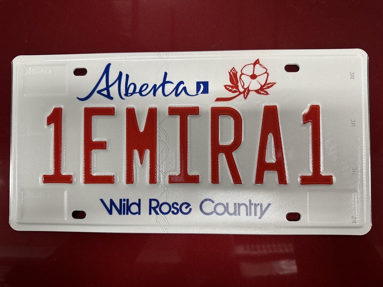 Emira personalized plate.jpg